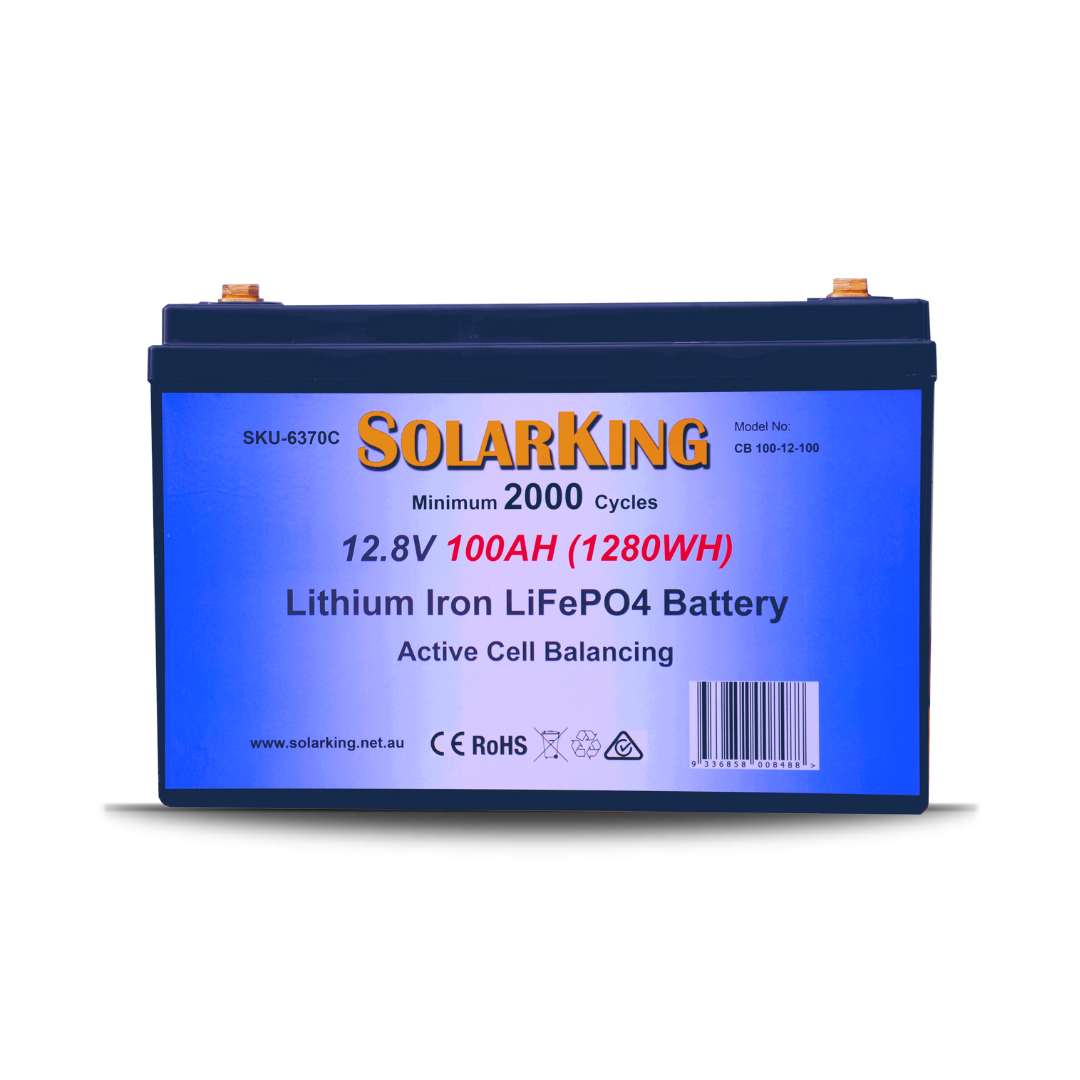 Why 100AH Lithium Solarking Battery Is The Best In The Market?